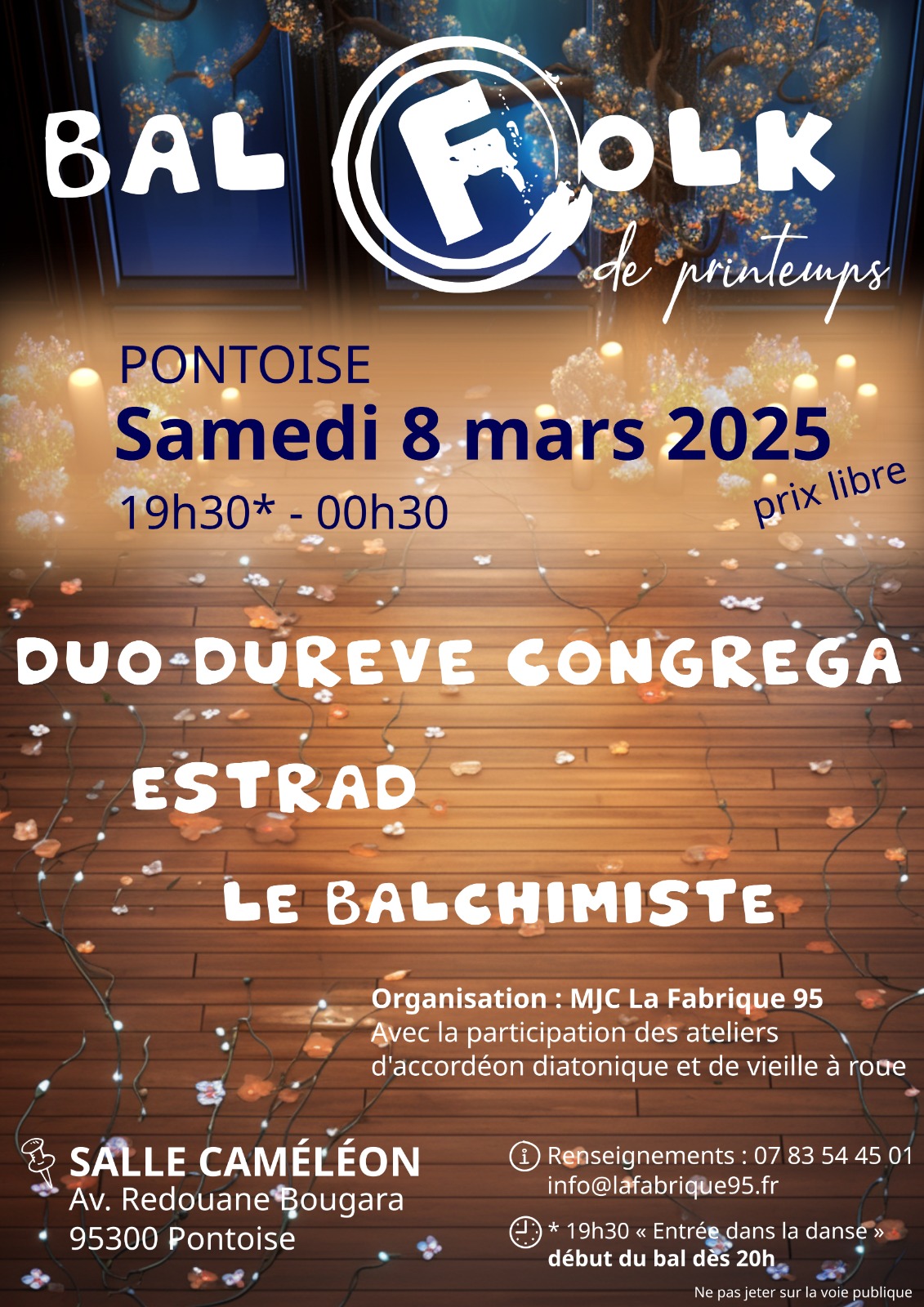 bal de musique traditionnelle de la fabrique 95